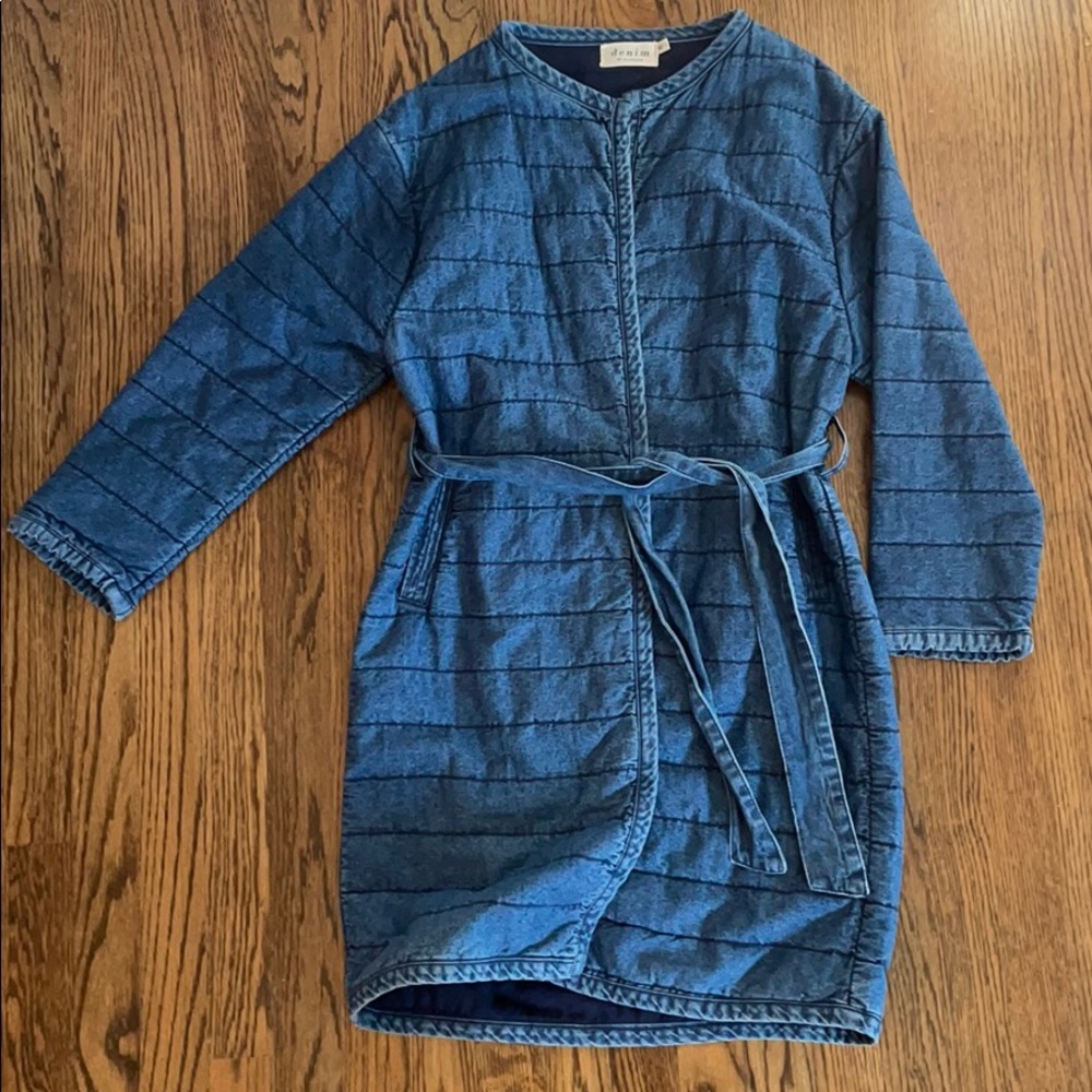 Denim Tunic Jacket by Ellison
